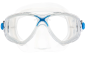 Preview: Cressi Marea Maske Erwachsene Transparent/Blau